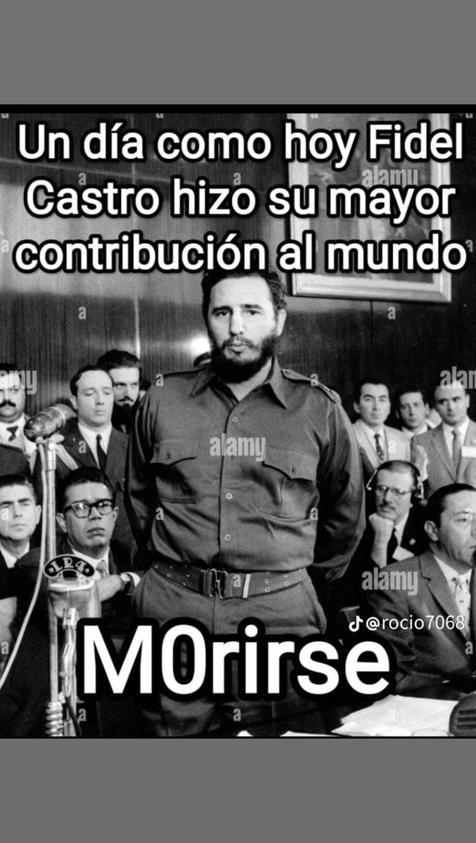 Gracias por eso Fidel 💪