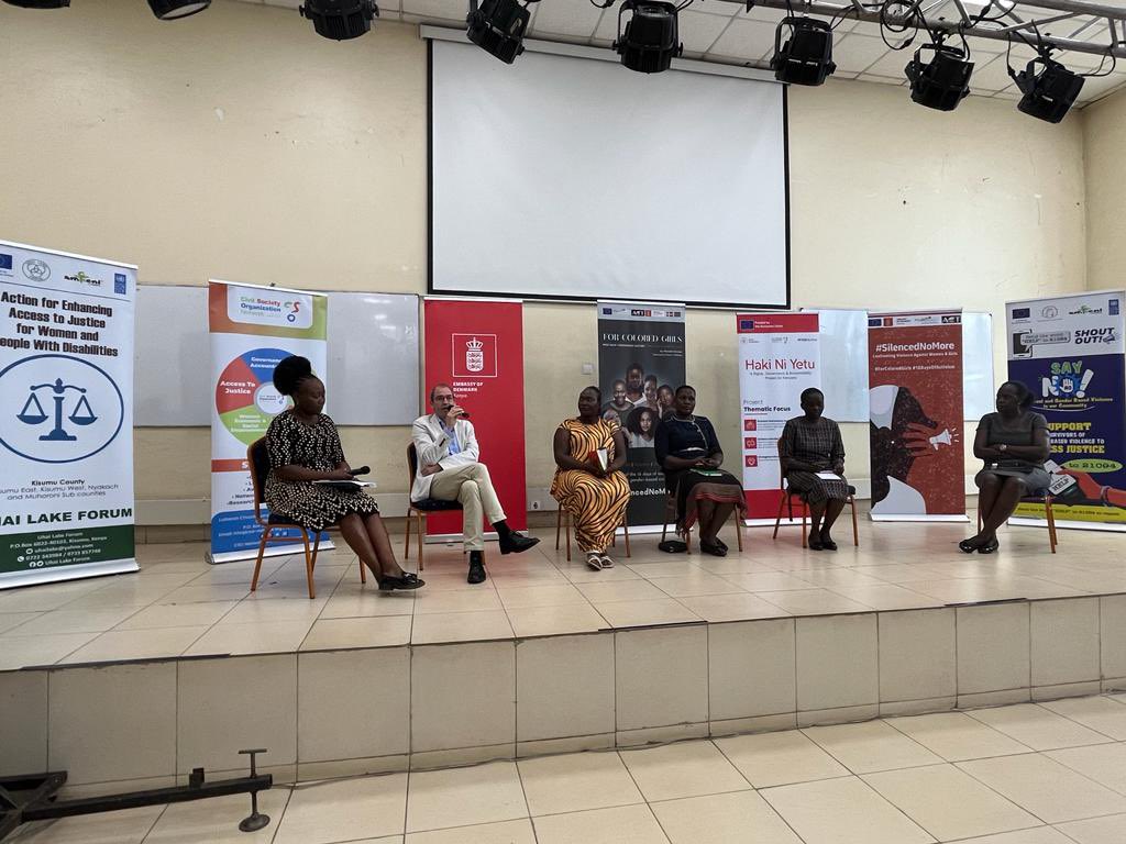 In #Kisumu today attending <a href="/EUinKenya/">European Union In Kenya</a> and <a href="/denmarkinkenya/">Denmark in Kenya</a> sponsored theatre performance “For Coloured Girls” and <a href="/CSONetwork/">CSONetwork</a> lively public debate on prevention of #GBV in #Kenya. Grateful for good discussion on EU-Kenya partnership with <a href="/KisumuCountyKE/">Kisumu County</a> Deputy Governor Owili.