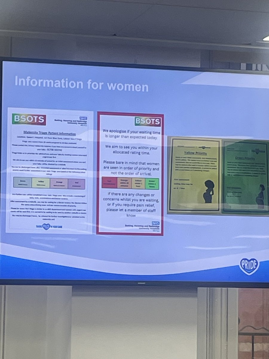 LanesSarah's tweet photo. BSOTS celebration day, full of really useful information and tips for providing safe maternity triage care #maternitytriage https://t.co/S27EjBmLI7