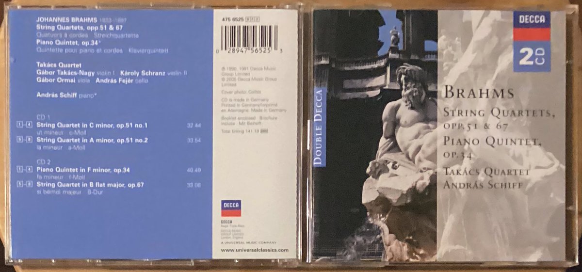 希少露 廃盤 ブラームス室内楽 4CD シャフラン、ボロディンQ等 ブラームス／4つの小品 第4番 狂詩曲 変ホ長調 Op.119-4／演奏