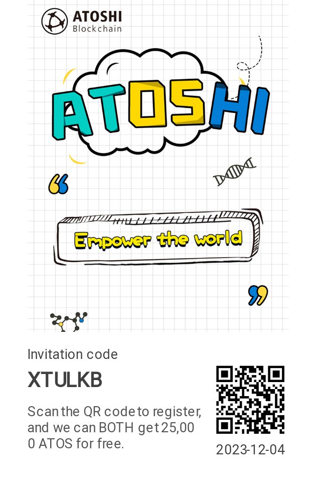 HThihaA117181's tweet photo. Hey! Are you looking for a nice cryptocurrency project? Check Atoshi Global out! I just got my rewards, try your chance too. Just go through this link:  
 https://t.co/BjpXWk2BYA
 #ATOS #Atoshitothemoon https://t.co/14tMKvGjCd