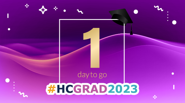 1 day to go!

Graduation Day takes place TOMORROW - Tuesday, the 5th of December.

We are looking forward to celebrating with you and your families!

#HCBecomingATeacher #HiberniaCollege #Teaching #Masters #Grad #Graduation #HCGrad #HCGrad2023