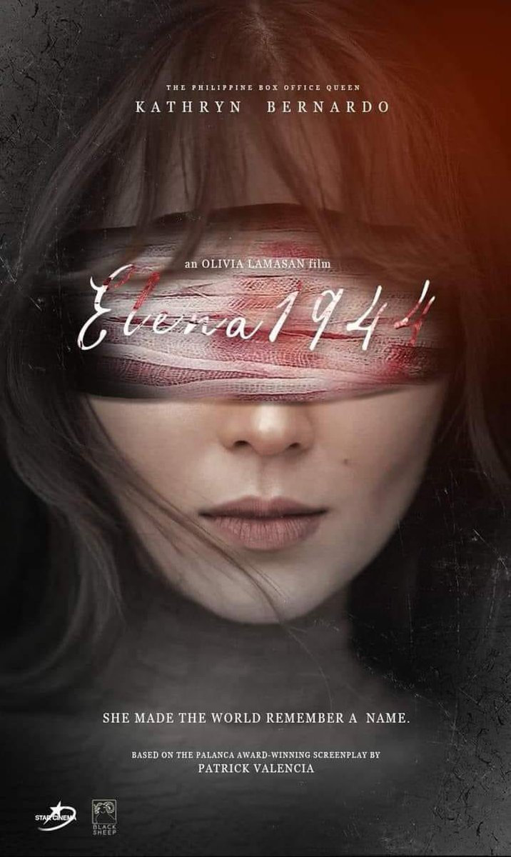 'ELENA 1944'

She made the world remember a name. Philippines' Box Office Queen Kathryn Bernardo. New Era ❤️‍🔥