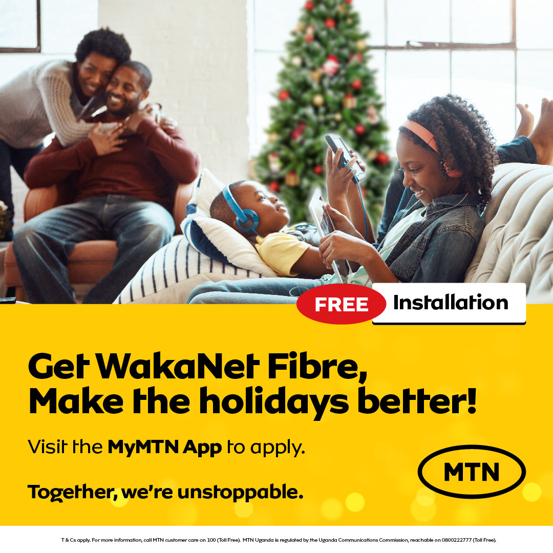 SourceGarland's tweet photo. Get your #MTNWakanetMifi today at only 75,000 UGX with a free 15GB.
Dial 165*64# or breeze through it on the #MTNApp or #MTNMoMo app. Let the festivities beginπ₯°. #TogetherWeAreUnstoppable https://t.co/AoaZr0JfNX