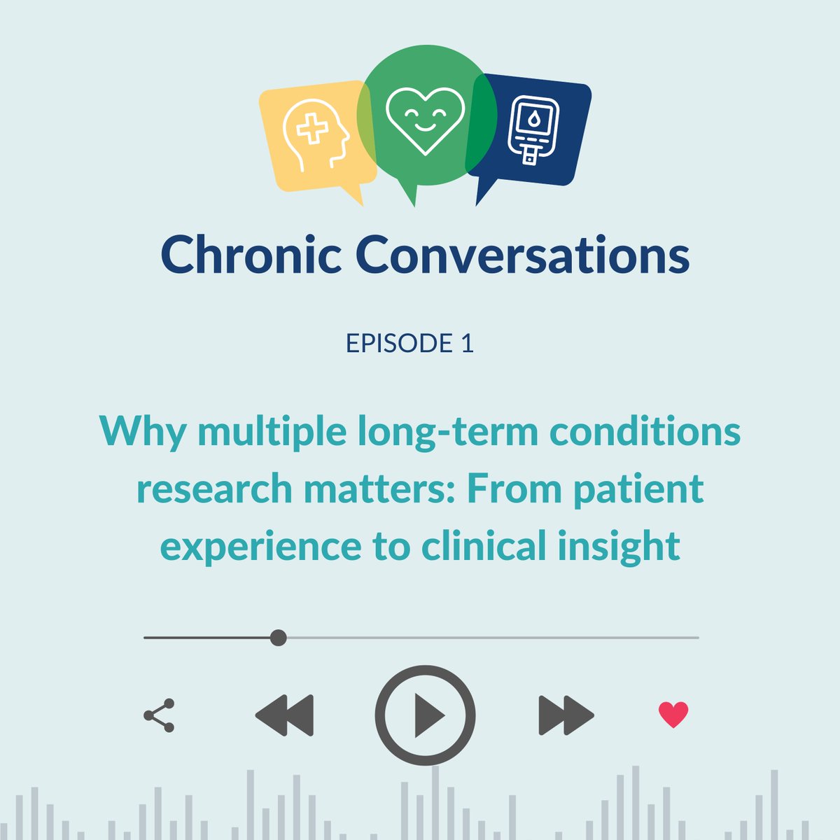 NIHR ARC East Midlands (@arc_em) on Twitter photo 🎙️In our first #ChronicConversations episode we discuss multiple long-term conditions, the challenges and complexities with <a href="/HSathanapally/">Harini Sathanapally</a> <a href="/MountainPa38228/">Pauline Mountain</a>.
Explore why research matters in this area from clinical and patient perspectives.
Listen now: 🔗tinyurl.com/ChronicConvers… 🎙️In our first #ChronicConversations episode we discuss multiple long-term conditions, the challenges and complexities with <a href="/HSathanapally/">Harini Sathanapally</a> <a href="/MountainPa38228/">Pauline Mountain</a>.
Explore why research matters in this area from clinical and patient perspectives.
Listen now: 🔗tinyurl.com/ChronicConvers…