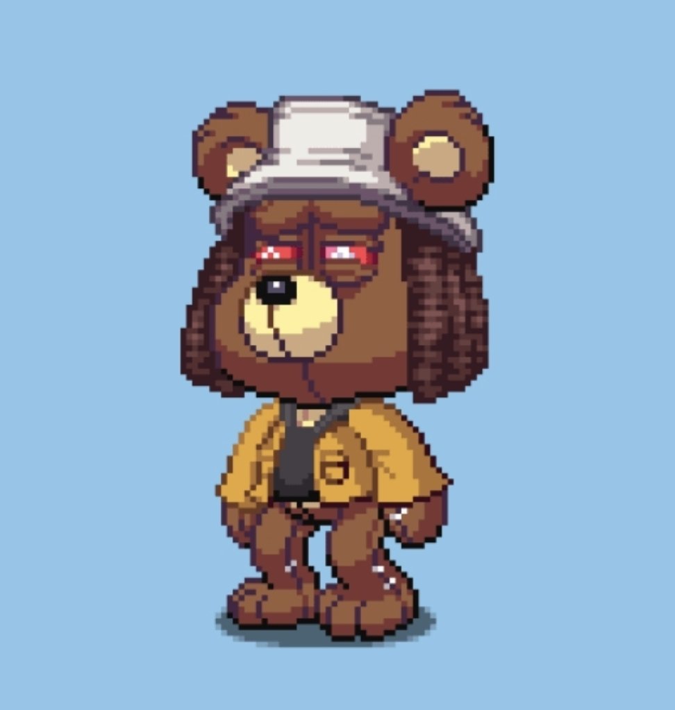 Been wanting a bear for a long time it's not an og but at least I'm in the #killaverse <a href="/killabearsnft/">KILLABEARS 🐻</a> #killabits need more