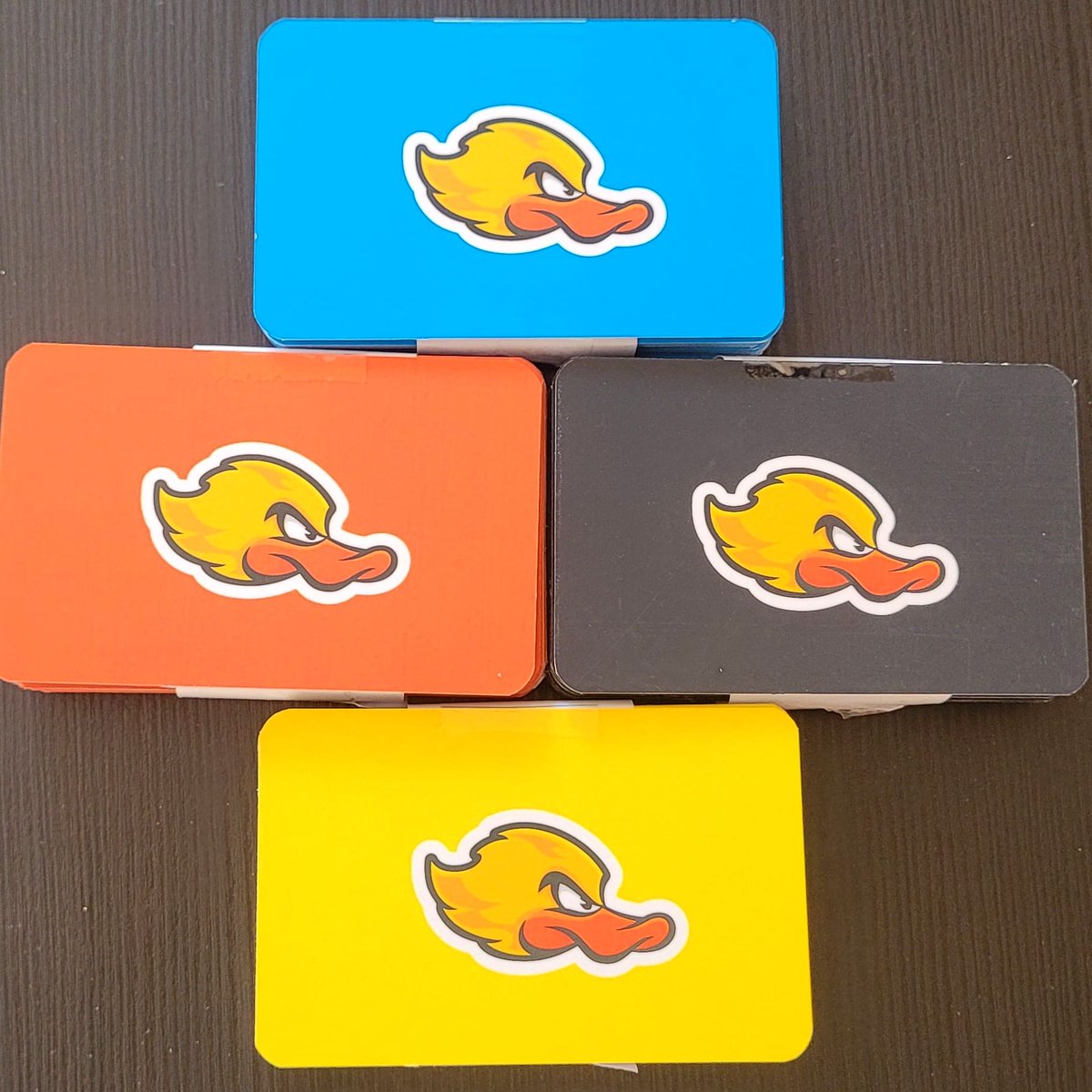 dekart1234's tweet photo. The duck squad is ready for the mission! If you'll be at #wnconf - come to my indie showcase stand to get one of these and try my game :)
#businesscards https://t.co/cHGEfHVlKt