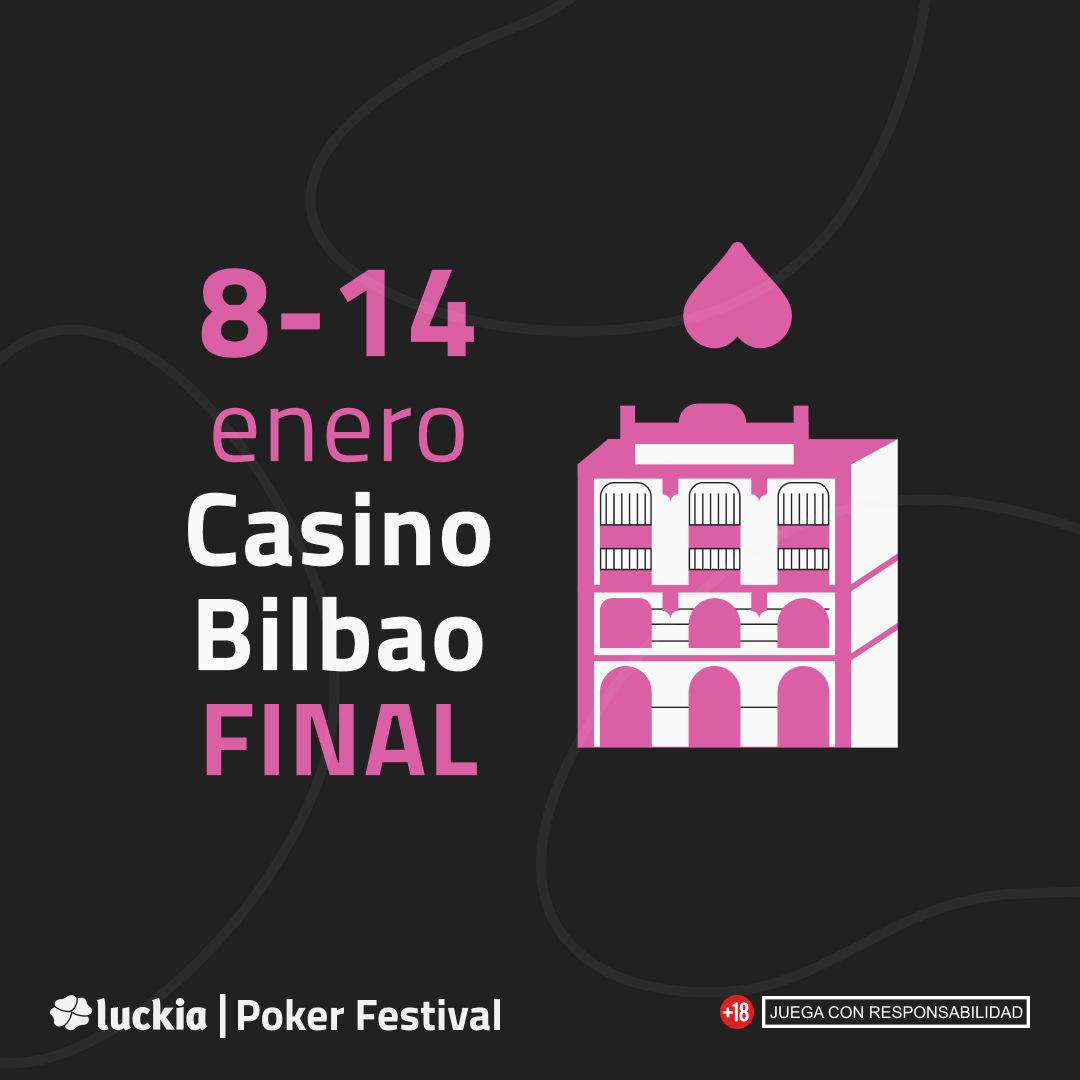 LuckiaPokerFest's tweet photo. La última parada y la fase final del LPF va a ser histórica 💥
¿Todavía no te has apuntado? 😱 Se celebrará del 8 al 14 de enero de 2024 y las inscripciones aún están abiertas. Consulta toda la información en https://t.co/iARUoPOLcj #LPF23 #LuckiaPokerFestival https://t.co/LlXx9N7FeJ
