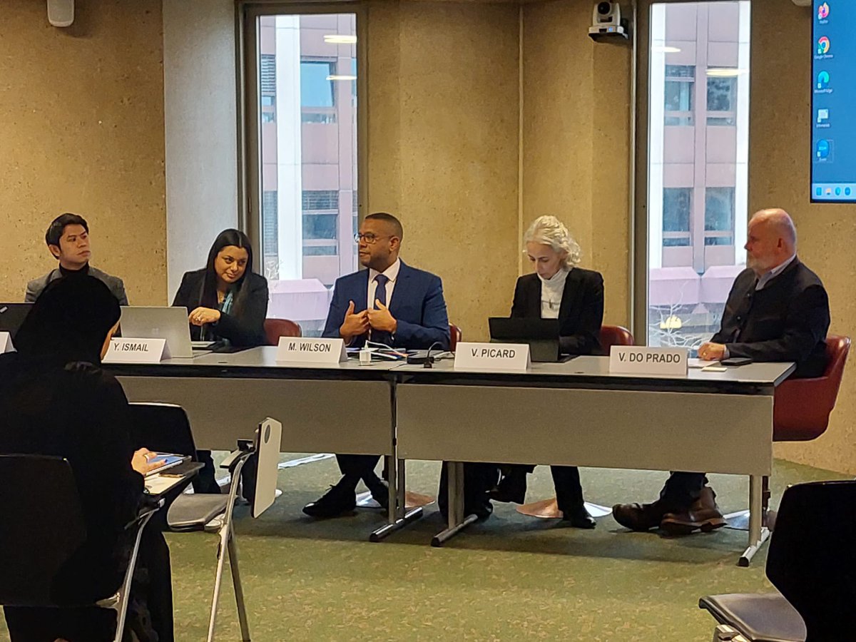 Excellent discussion @ECDEatUNCTAD E-Trade week where we discussed the link between #digital #ecommerce &amp; #Sustainability and why agencies like <a href="/UNCTAD/">UN Trade and Development</a> <a href="/wto/">WTO</a> <a href="/ITU/">Int’l Telecommunication Union</a> need to lead interagency dialogue with private sector, academics &amp; #MSMEs to highlight opportunities &amp; challenges