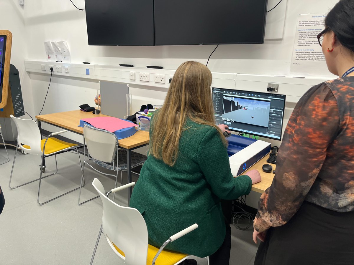 On Friday I visited the Stroke Rehab Centre at <a href="/UniStrathclyde/">University of Strathclyde</a> 

It was great to see the pioneering work on stroke rehabilitation led by Dr Andy Kerr and supported by <a href="/CHSScotland/">Chest Heart & Stroke Scotland | also on bluesky</a> 

This sort of rehabilitation can help patients in their recovery and improve their lives.