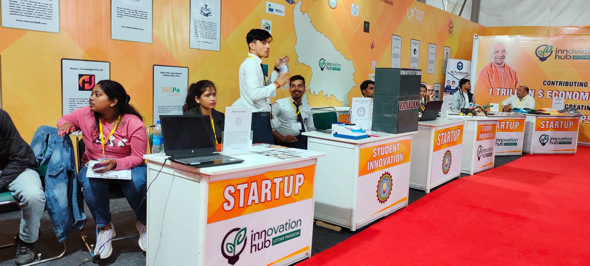 Innovation Hub represented 20 #startups and 10 #student #innovations of #uttarpardesh at Gorakhpur Trade Show organized by Gorakhpur Industrial Development Authority from 30th November-3rd December 2023 @GovernorofUp @CMOfficeUP @ErAshishSPatel @AKTU_Lucknow @UPStartuppolicy