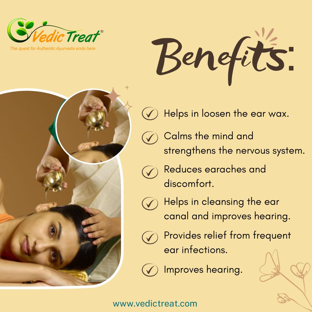 vedictreat's tweet photo. 🌿✨Oil Infusion for the ears, also known as "Karnapoorna," is an Ayurvedic practice that involves pouring warm herbal oil into the ears.

#OilInfusion #Karnapoorna #Therapy #ayurvedalife #wellness #natural #meditation #healthyfood #vegan #organic #fitness #ayurvedafood #healthy https://t.co/wt9tNazp1j