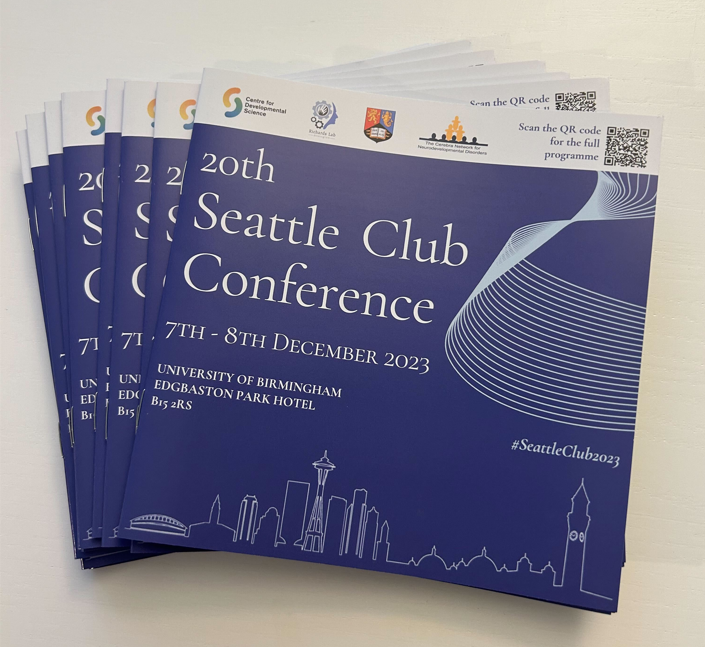 CerebraNetwork's tweet photo. The 20th Seattle Club Conference – for research in intellectual and developmental #disabilities – is taking place this Thurs 7th &amp; Fri 8th Dec @unibirmingham @UoB_SoP. We're pleased to now be able to share the full two-day #SeattleClub2023 programme here: https://t.co/RrCqqSISlP https://t.co/t0PNx1zVnB