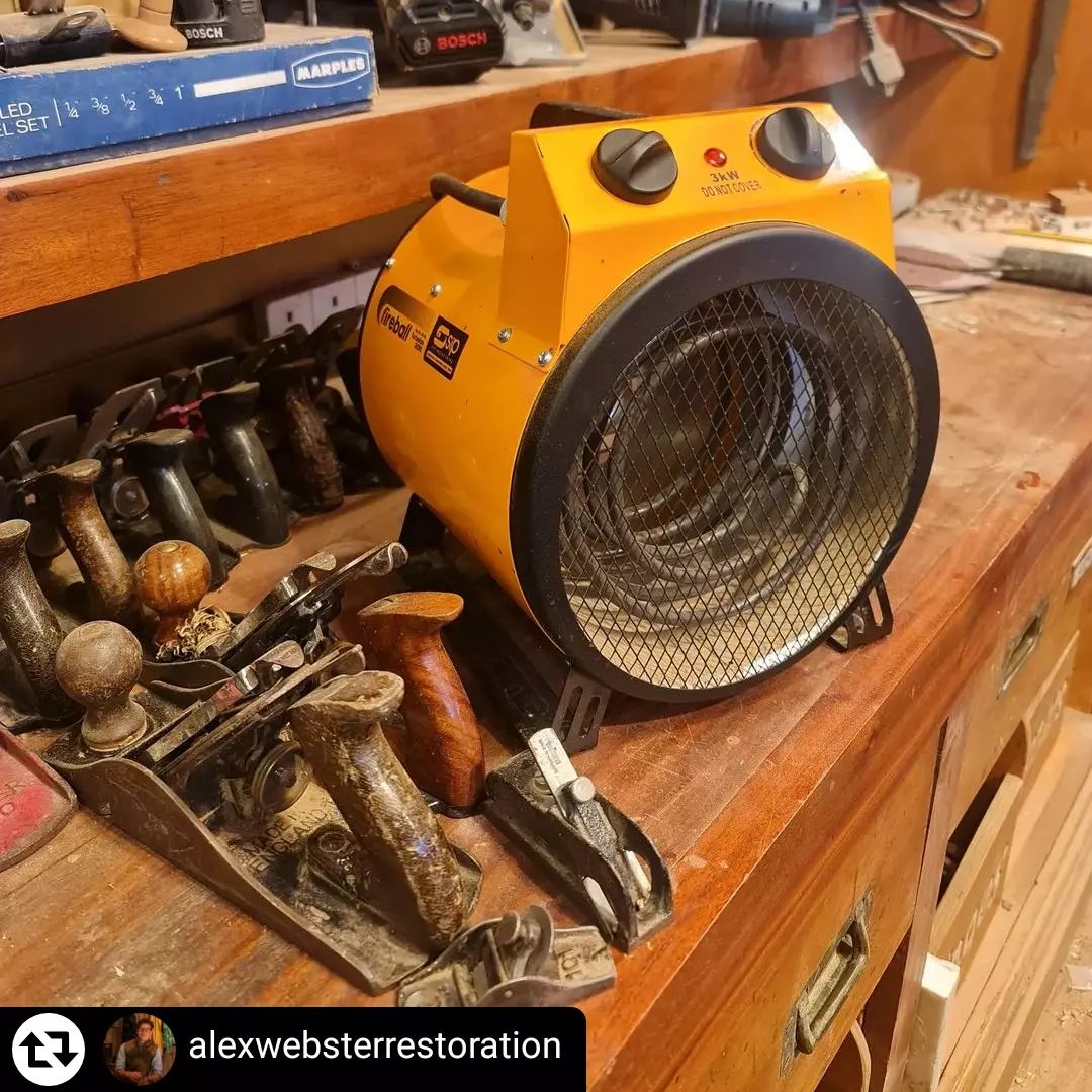 Great to see that @restoreralex is still loving his Turbofan heater! 🔥 We have a wide range available on our website! 👉🏻 buff.ly/3favTqd #Repost - /alexwebsterrestoration (Instagram) 📸 buff.ly/413DKcN