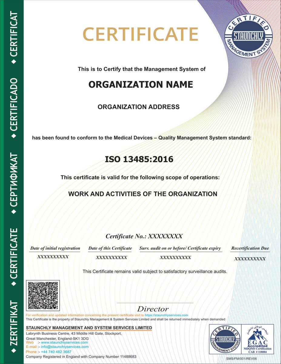 Get ISO Certificates (@certificatesget) on Twitter photo Hi, Good day
Manoj Gupta here, Providing ISO Certificates at Reasonable Price
ISO 13485:2016
(Medical Device-Quality Management System)
Certificate will be IAF Approved
If Any Company Interested
Kindly call or what's app
+917081196524
Email: manoj.gupta111@gmail.com
#iso13485 Hi, Good day
Manoj Gupta here, Providing ISO Certificates at Reasonable Price
ISO 13485:2016
(Medical Device-Quality Management System)
Certificate will be IAF Approved
If Any Company Interested
Kindly call or what's app
+917081196524
Email: manoj.gupta111@gmail.com
#iso13485
