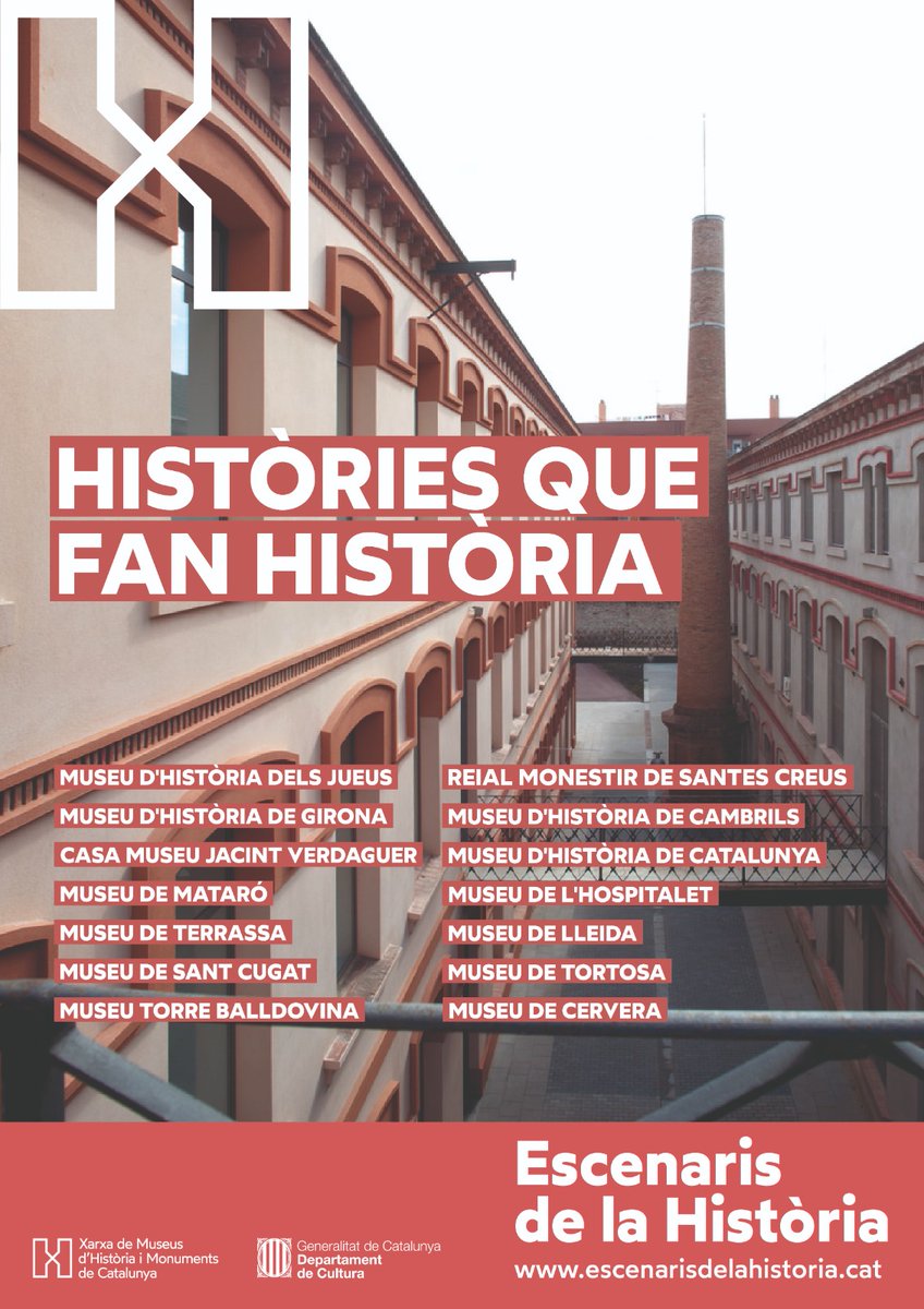 mhistoriacat's tweet image. El 🏛️ Museu d’Història dels Jueus @Gironamuseus ha acollit avui la presentació  🔴 d’'Escenaris de la Història'. 

👉 Un projecte de divulgació cultural que té per objectiu  explicar la història de Catalunya a través dels museus i monuments que componen la #XMHMC.

#Escenaris