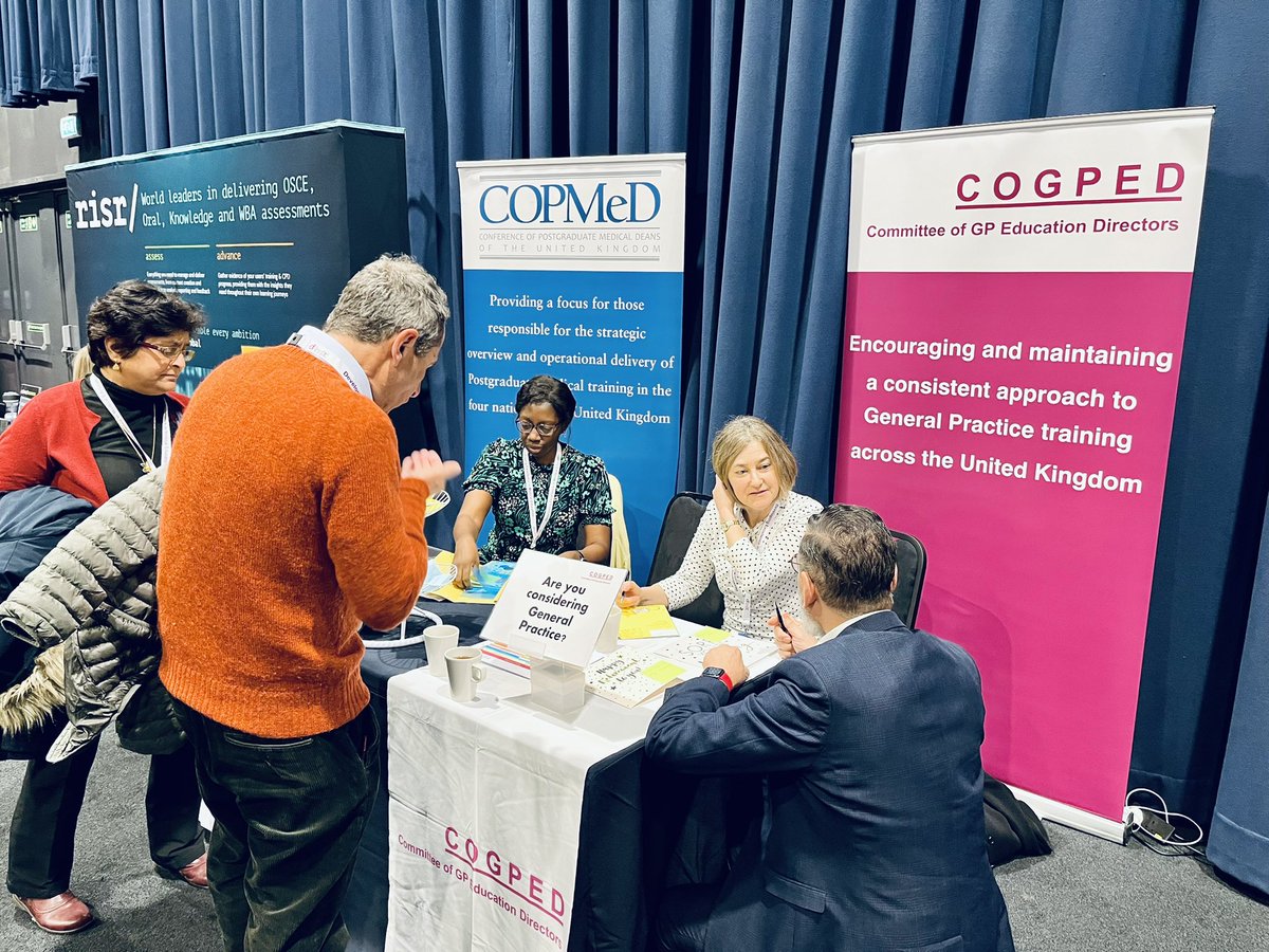 We have had a great start to the day at @DEMEC23. Come and visit us during the breaks @COGPED. #MedEd