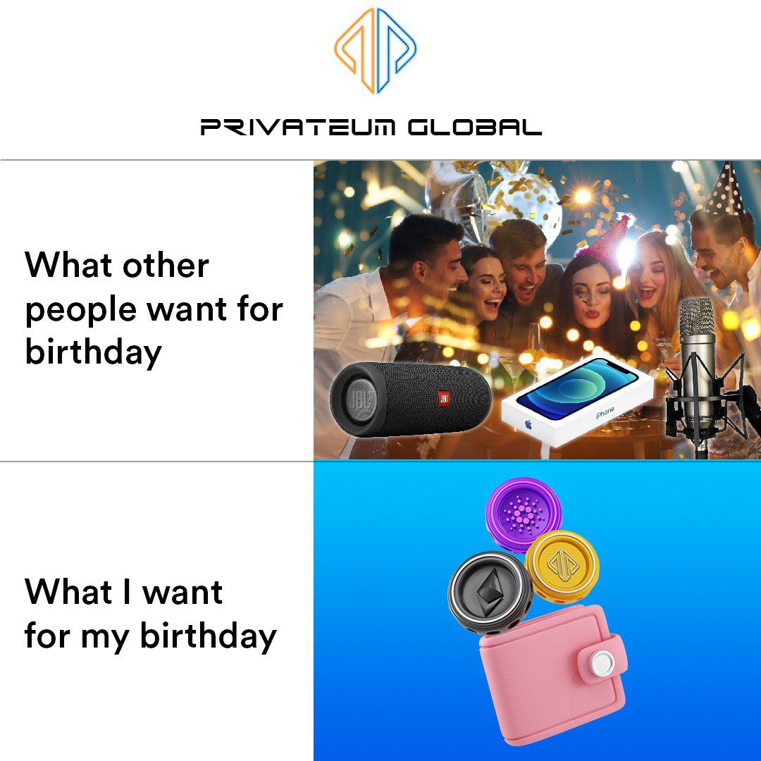 💳 Gift yourself #FinancialFreedom! 

📌Add #PRI token to your birthday wishes!  💰
Small gift, big potential! 📈

#PrivateumGlobal #cryptoinvesting