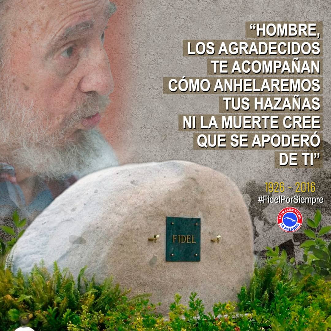 #FidelPorSiempre
#CubaPorLaVida
#CubaCoopera
