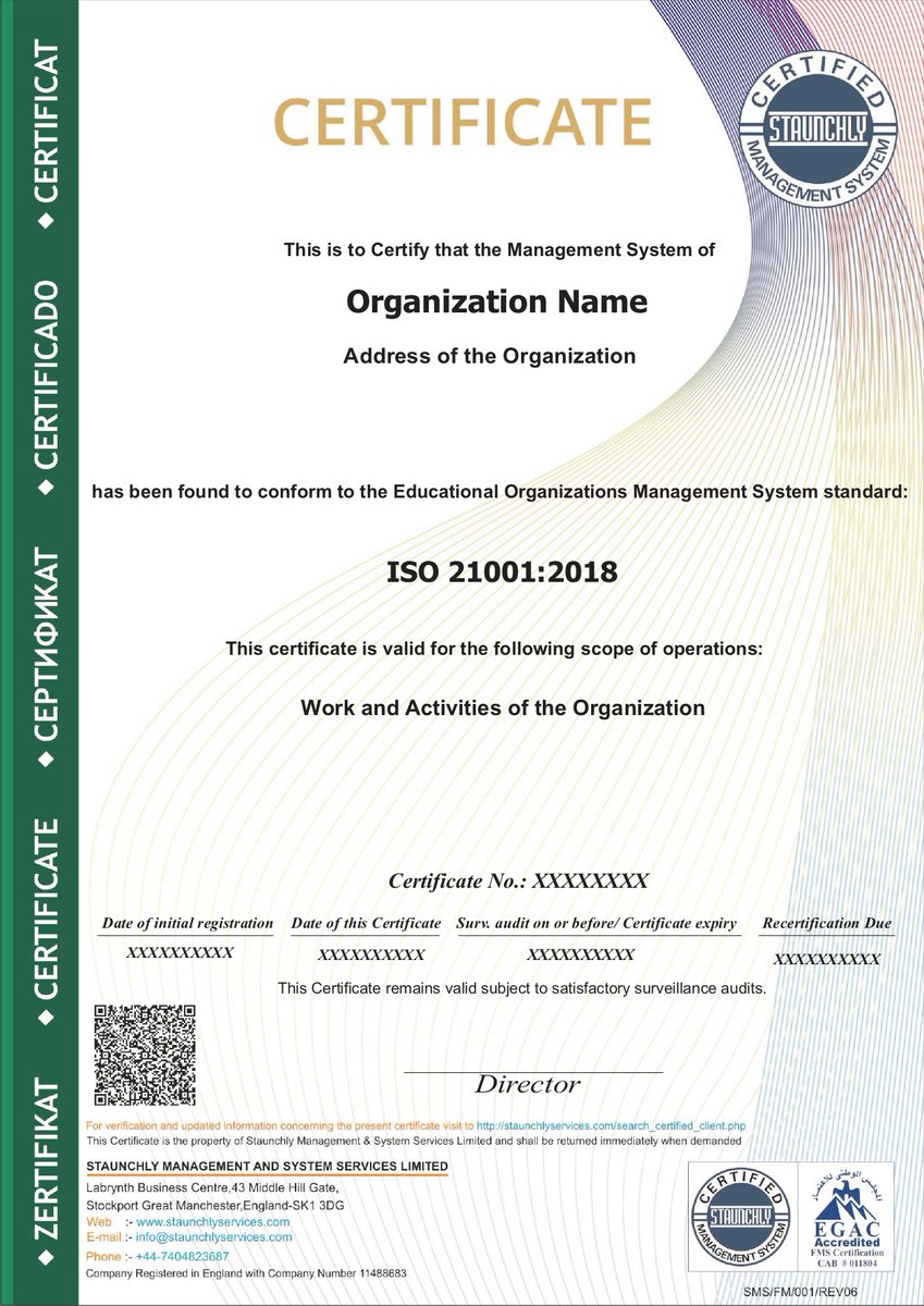 Get ISO Certificates (@certificatesget) on Twitter photo Hi, Good day
Manoj Gupta here, Providing ISO Certificates
ISO 21001:2018
(Educational Organisational Management System)
Certificate will be IAF Approved
If Any Company Interested
Kindly call or what's app
+917081196524
Email: manoj.gupta111@gmail.com
#iso21001 Hi, Good day
Manoj Gupta here, Providing ISO Certificates
ISO 21001:2018
(Educational Organisational Management System)
Certificate will be IAF Approved
If Any Company Interested
Kindly call or what's app
+917081196524
Email: manoj.gupta111@gmail.com
#iso21001
