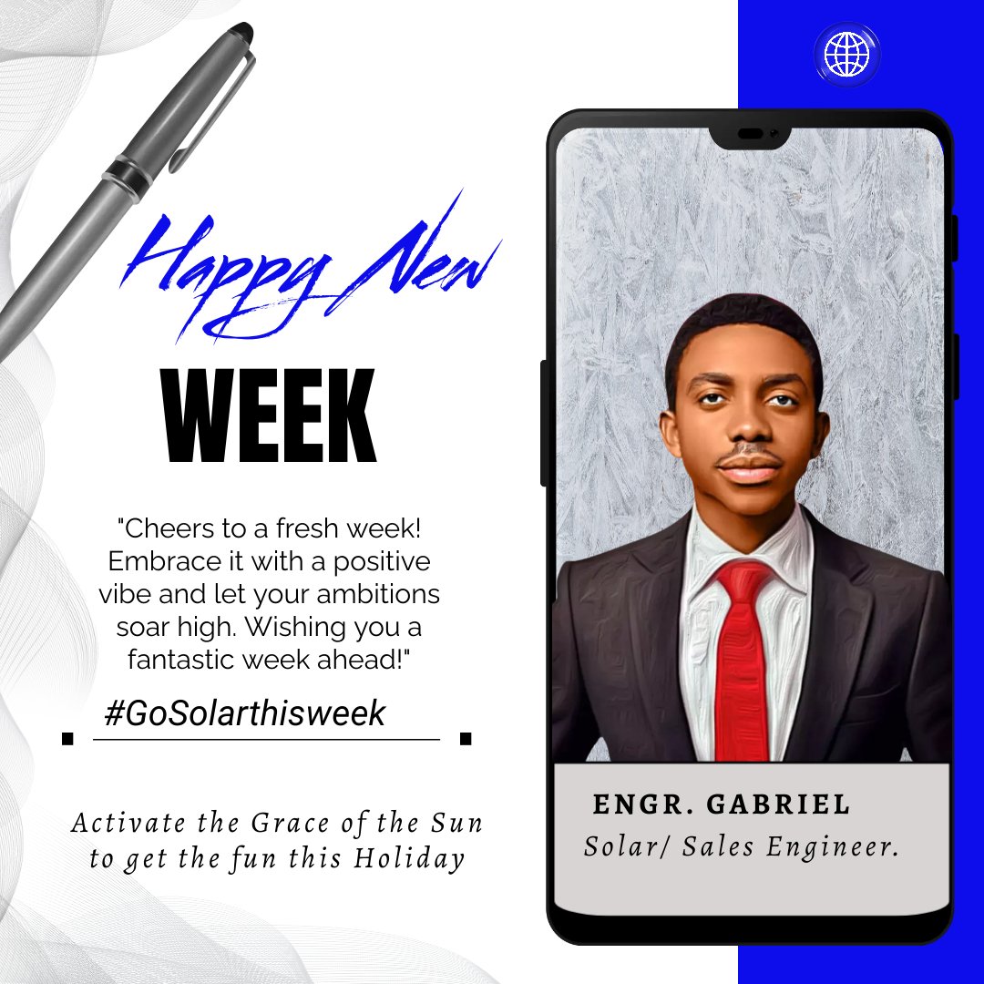 SirGabida's tweet photo. Happy New Week, Call me let's talk business 🤝

Having a beautiful apartment with wonderful gadgets without a good power source to power them is an error ⚠️code 

So call me to fix that error ⚠️ code to maximize your investment in those gadgets and enjoy their benefits.. 📱 😊👍 https://t.co/uRGFdQCnuL