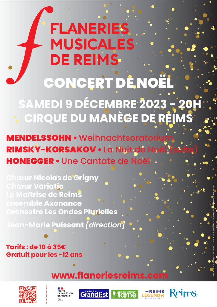 Reims Légend'R (@reimslegendr) on Twitter photo 📢 RDV samedi 9 décembre pour un concert caritatif au profit du fonds d'action <a href="/CHUdeReims/">CHU de Reims</a> et <a href="/ArmeeduSalut/">Fondation de l'Armée du Salut</a> , organisé par notre ambassadeur Solid'R <a href="/FlaneriesReims/">Flâneries Musicales de Reims</a> !
#ReimsSolidR #TousLégendR
Programme et réservations ⬇
flaneriesreims.com/evenements/con… 📢 RDV samedi 9 décembre pour un concert caritatif au profit du fonds d'action <a href="/CHUdeReims/">CHU de Reims</a> et <a href="/ArmeeduSalut/">Fondation de l'Armée du Salut</a> , organisé par notre ambassadeur Solid'R <a href="/FlaneriesReims/">Flâneries Musicales de Reims</a> !
#ReimsSolidR #TousLégendR
Programme et réservations ⬇
flaneriesreims.com/evenements/con…