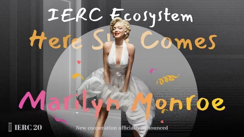 🎬 Thrilled to reveal a collaboration with mm3 Together, we're launching the metaverse digital avatar of Marilyn Monroe on the IERC platform, encapsulating her legendary aura in inscriptions. #IERCxMM3

💫 This alliance brings Marilyn's timeless elegance to the digital forefront