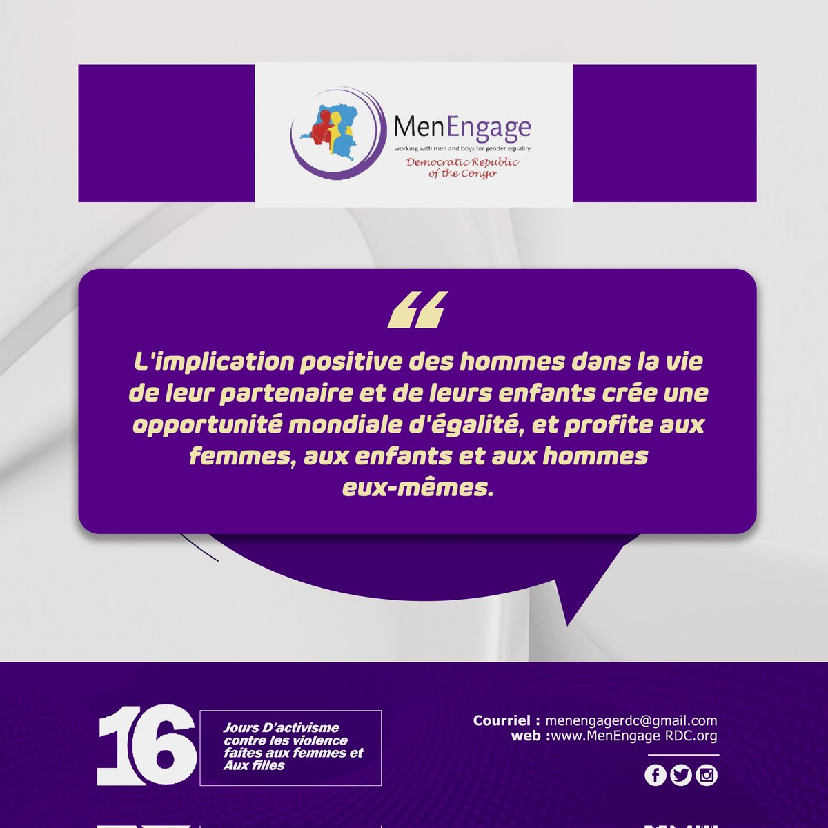 MenEngage DRC tweet media