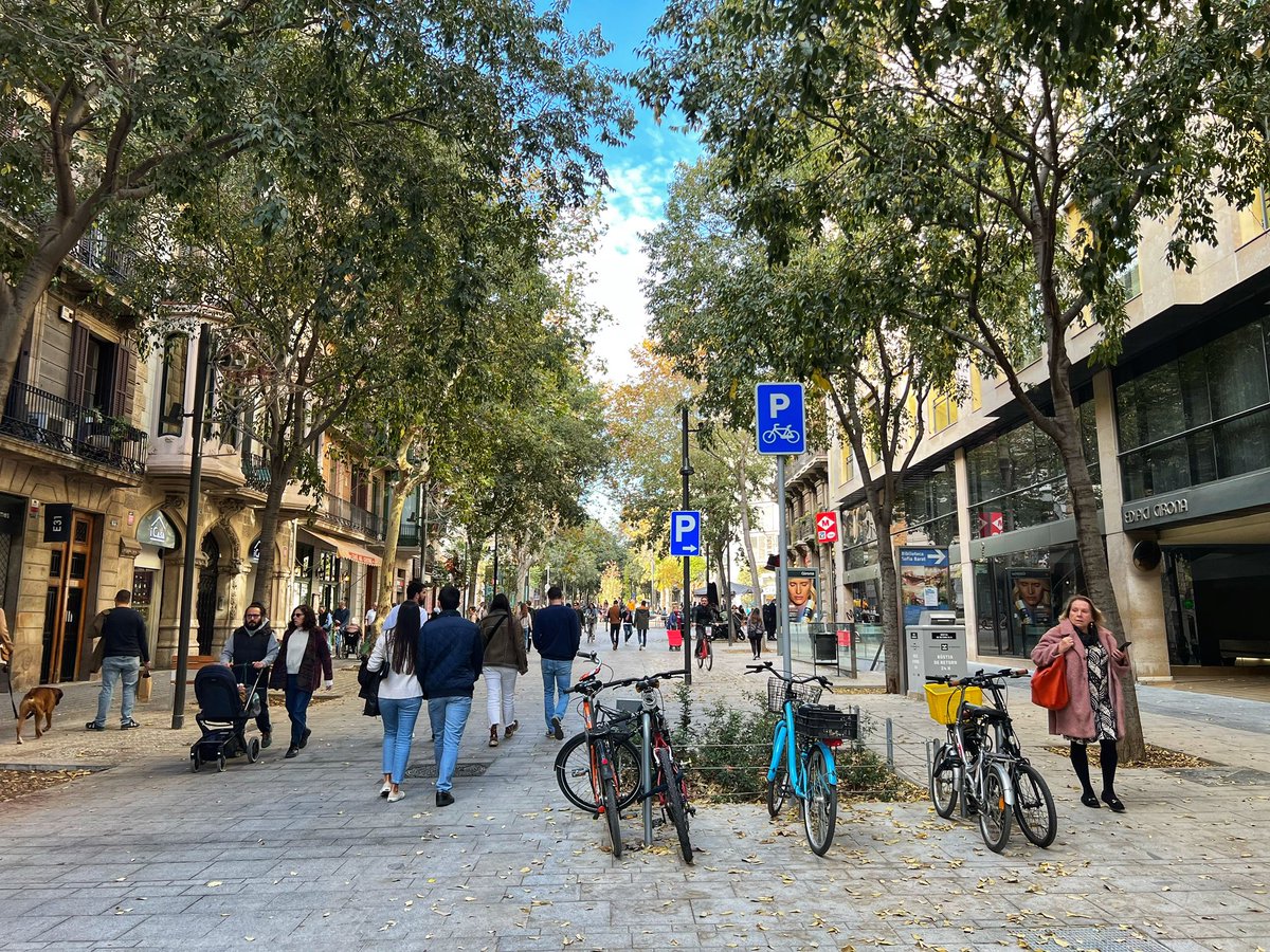 While Seattle frets over every lane inch on individual streets, Barcelona is taking a whole-city approach, and putting people first.