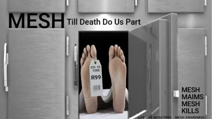 Mesh takes and takes until there is nothing left for Death to take #ChronicInflammation #ChronicPain #ChronicInfections  #Biofilms #ToxicPlastic #ChemicalLeaching  = #Disease #Sepsis #DecliningHealth #Misery There is NO Safe #Mesh