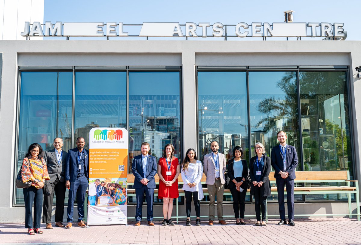 Continuing to walk-the-talk today, during the Funders’ Roundtable at <a href="/COP28_UAE/">COP28 UAE</a> that we hosted with <a href="/CommunityJameel/">Community Jameel</a> and <a href="/Adapt_Alliance/">Adaptation Research Alliance (ARA)</a> to drive investments in action-oriented #research for #adaptation that meets the needs of the most vulnerable.