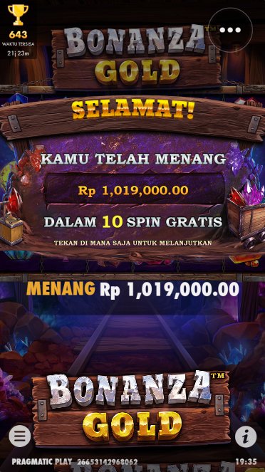 P0L4 SL0T G4C0R H4RI INI DI #Sultan188
4 DES 2023
19.30 - 01.00

BONANZA GOLD : 96.4%
MANUAL 5x ✅❌❌
AUTO 20x ❌✅✅
AUTO 10x✅❌✅
MANUAL 10x❌✅❌
BUY FITUR✅❌✅

LINK DI BIO‼️
#slotgacor #polagacor #rtpslot