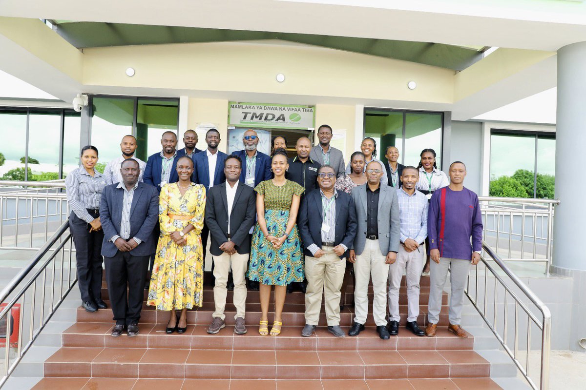 RwandaFDA's tweet photo. A delegation led by the Deputy DG @martineumuhozai,is on a 5-day study visit to @tmda_tanzania as part of efforts to exchange knowledge and experiences to enhance and improve business support processes at @RwandaFDA on the journey to become a WHO ML3 National Regulatory Authority https://t.co/CbEuiNKp6a