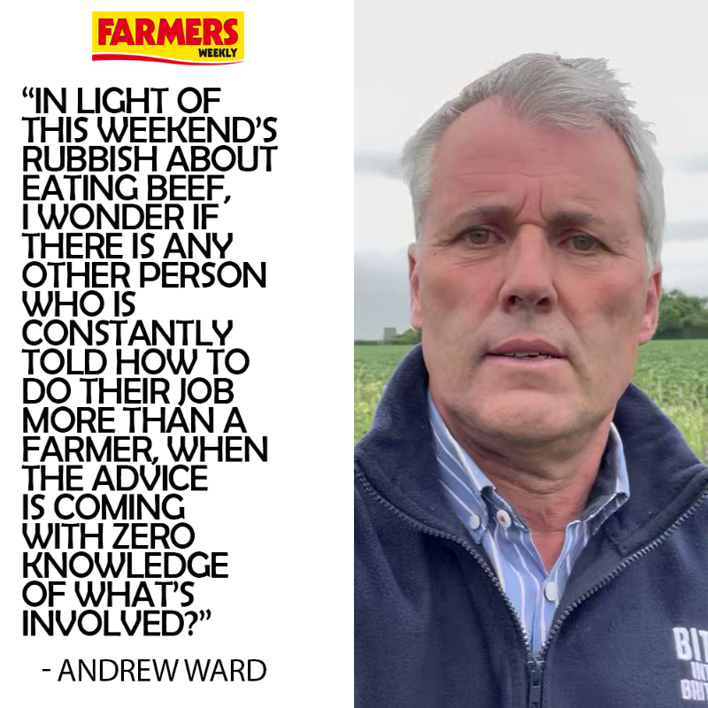 FarmersWeekly's tweet photo. 📺😡 A Channel 4 documentary by @AdeAdepitan has received heavy criticism from @TheAHDB and others in the farming sector after it urged viewers to reduce their beef consumption...

@1GarethWynJones | @wheat_daddy