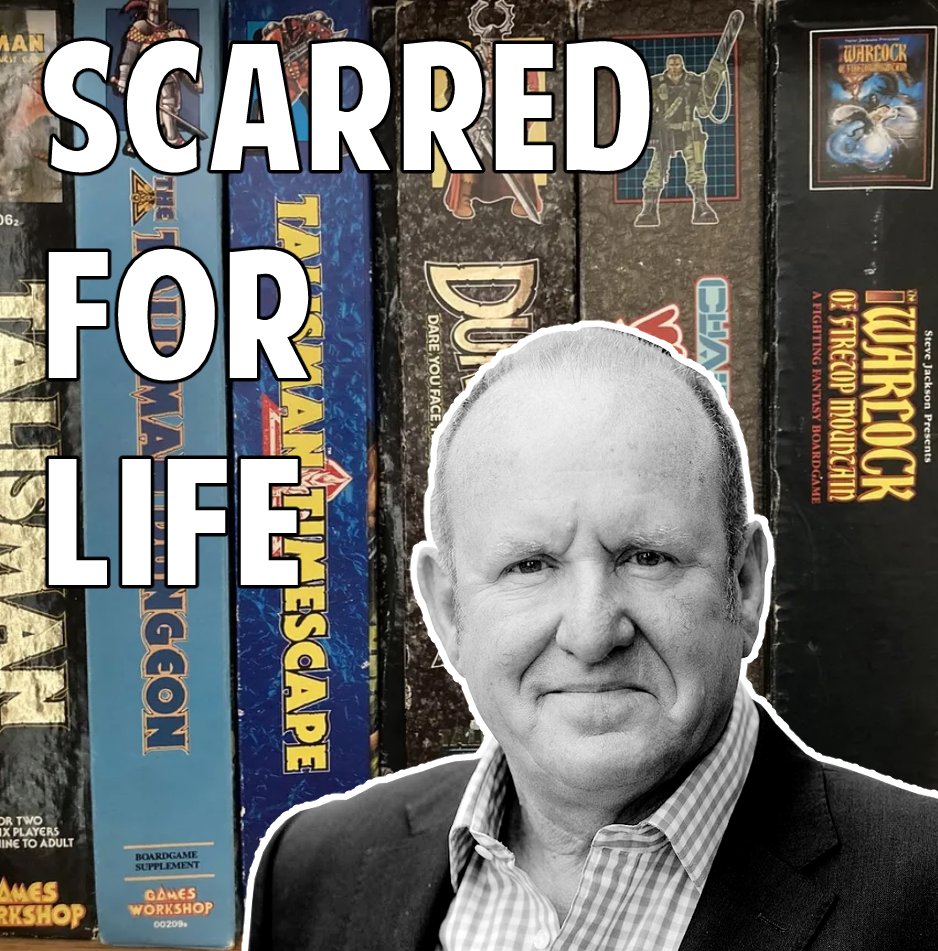NEW EPISODE! This week we're joined by gaming legend Sir Ian Livingstone(<a href="/ian_livingstone/">Ian Livingstone</a>), who talks to us about Games Workshop, Dungeons &amp; Dragons and the 80s Satanic Panic, and reveals three real-life experiences which scarred him for life! 

Listen: pod.link/1706291698