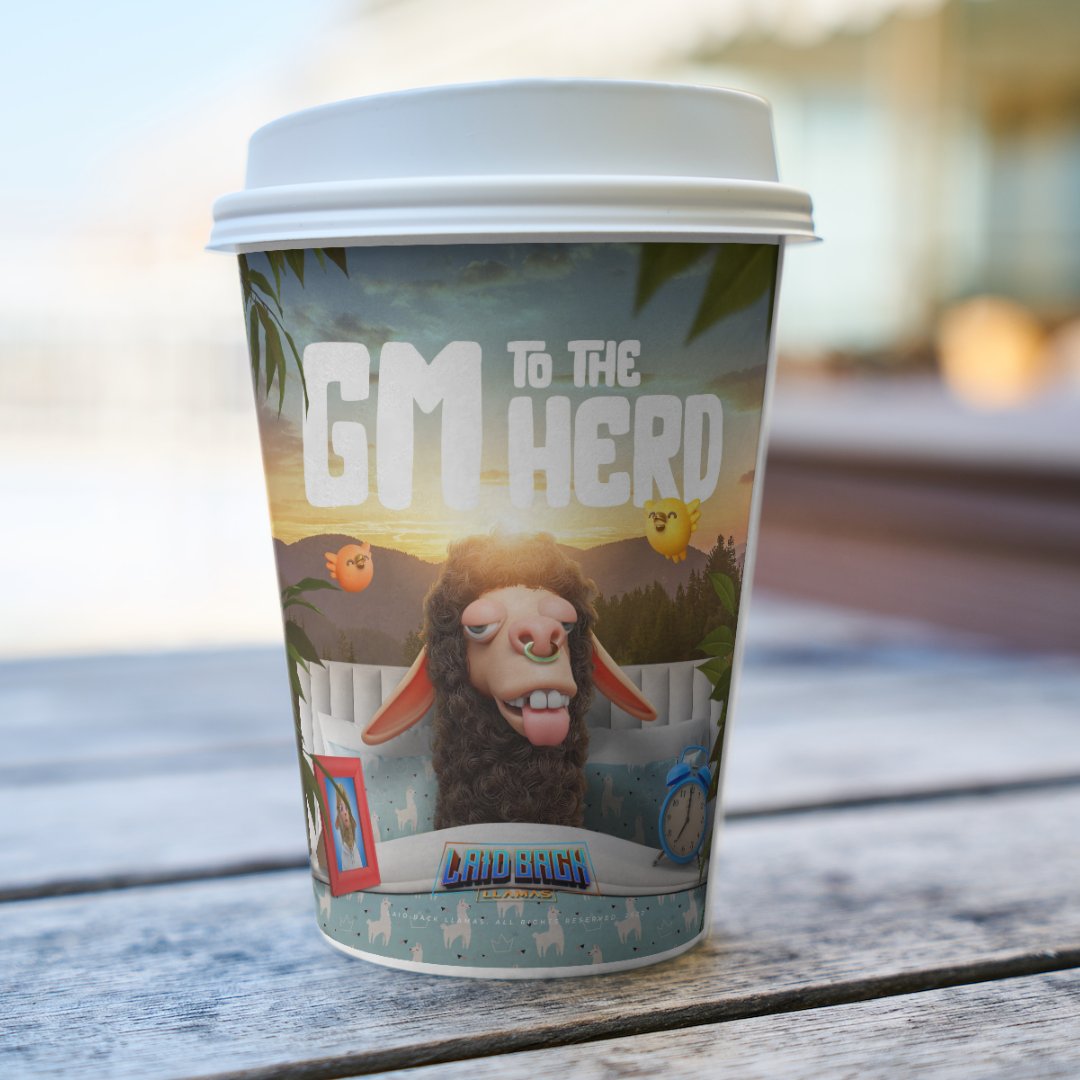 GM GM and happy Monday to #TheHerd ☕️🦙

Do you like or loathe Mondays?

#LaidBackLlamas #BossLlamas #LadyLlamas