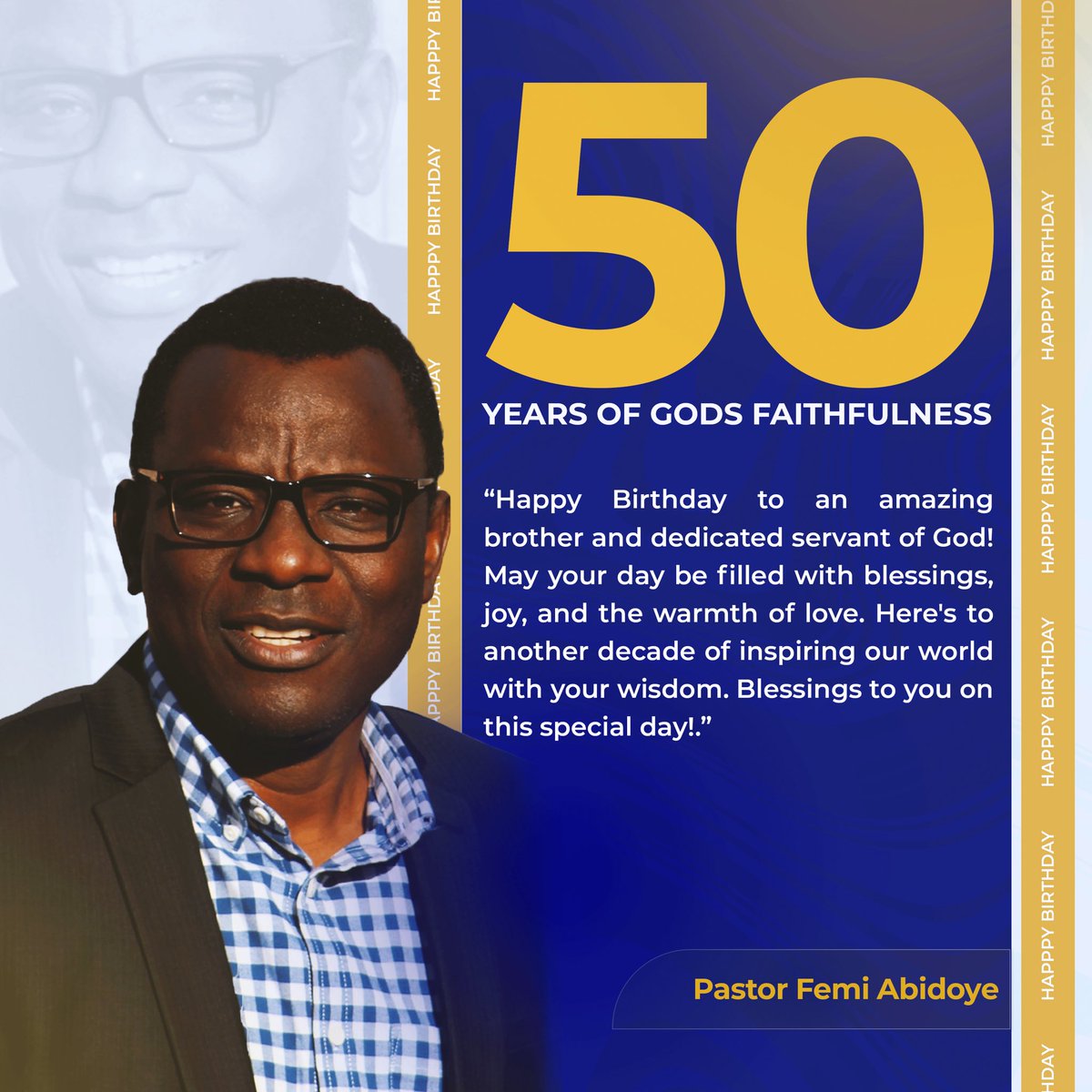 My buddy is 50