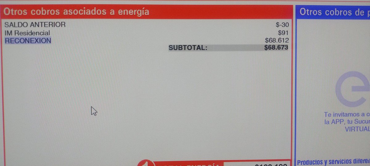 EspitiaMarinez's tweet photo. @Sebasti20047159 @EnelColombia Gracias por contribuir con la navidad de @EnelColombia, que están recaudando desde octubre. En @Citytv se excusan y por acá también, pero en la factura no tienen contemplaciones. Yo también les aporté vía errores que no reconocen https://t.co/BYW9LJftSK