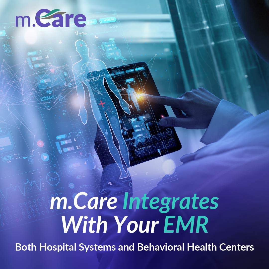 The choice for top medical and behavioral health facilities. Seamlessly integrate with all EMR platforms for enhanced care and increased profits. 
Contact us now! 📞 833.996.2273 📧  info@m.Care 

#emr #virtualcare #telehealth #mCare #emrintegration