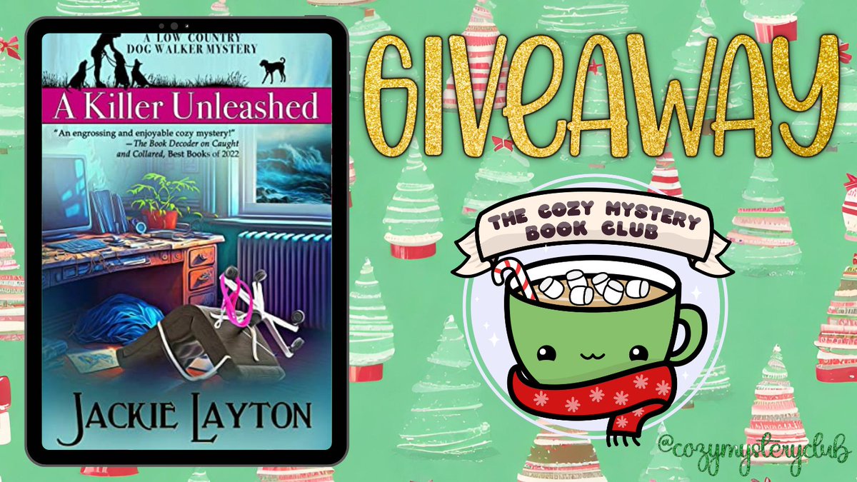 Like &amp; Retweet for Your Chance to Win an eBook copy of <a href="/Joyfuljel/">Jackie Layton Cozy Mystery Author</a>'s A Killer Unleashed!
#12DaysofCozies