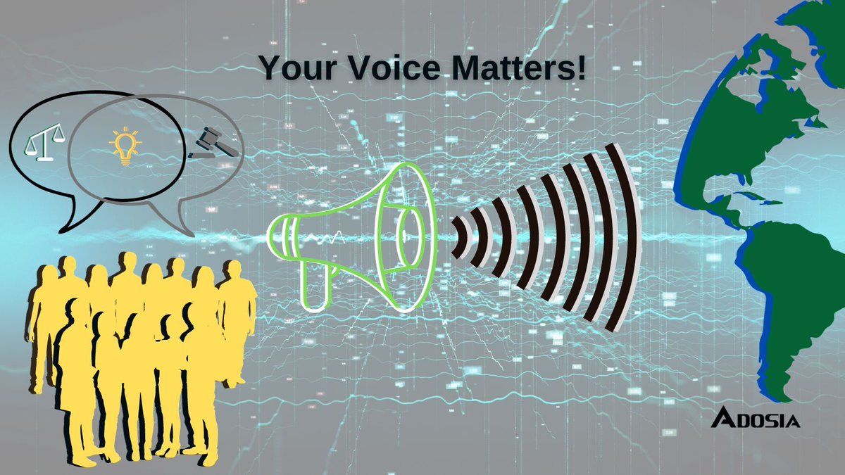 Adosia Ambassadors! Why does your voice matter in #OurDAOJourney? 🤔 Your insights drive fairness and innovation in our marketplace. Speak up, make an impact! 📣 

#YourMarketplace #DAOCommunity
