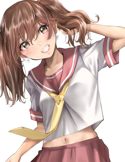 JKギャル龍驤ちゃん 冬コミc103で発行される霧隠さんの 龍驤ちゃんメモリアル合同に寄稿しました! ぎゃるーじょうちゃんを見てくれたら嬉しいので 是非見てくださいね