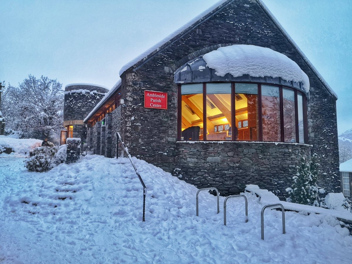 A mad &amp; rewarding few days at work <a href="/coopuk/">Co-op</a> in Ambleside. Heavy snowfall brought the town to a standstill. People sheltering at the local Parish Centre due to being stranded and the coop team stepping up and donating supplies to help those affected. <a href="/nicolalcaffrey/">Nicola Caffrey</a> #ItsWhatWeDo