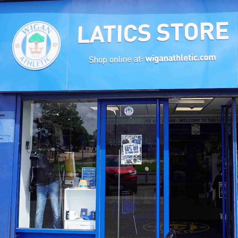Wigan hotsell fc store