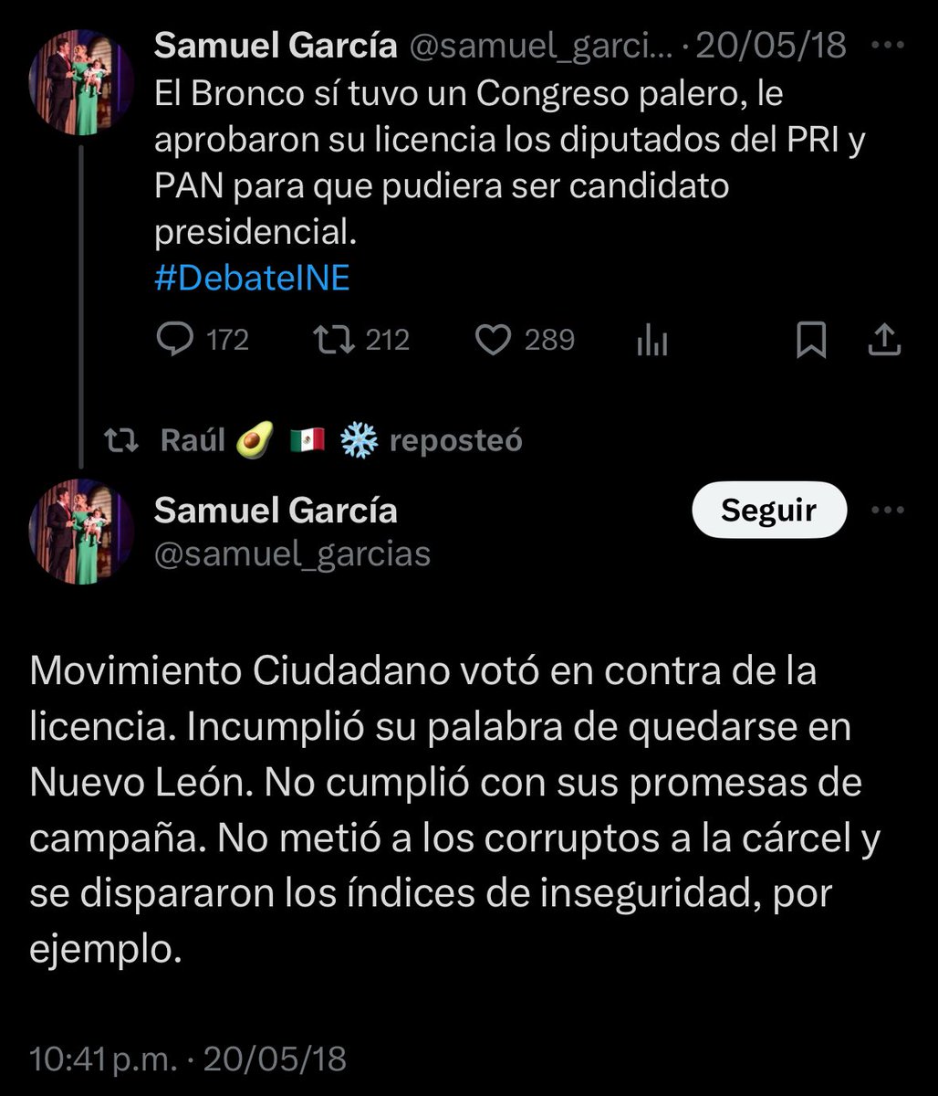 Tuits que envejecen mal, MUY MAL.

<a href="/samuel_garcias/">Samuel García</a>