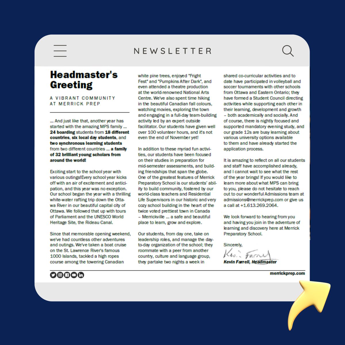 Merrick Preparatory School tweet media