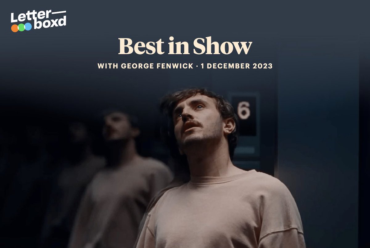 In the latest Best in Show newsletter, @george_fenwick_ covers the Gothams, NYFCC, the best awards-related Letterboxd lists of the week, and the disaster bisexual canon. In case you missed it in your inbox, read it right here: boxd.it/40a