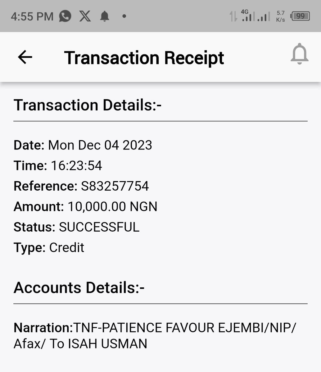 @Tutsy22 @m4praise @Soliudeen20 @Iam_thoseeen @sunshine2my @julietogechi941 @Ikyeghjoy @tonydav21 Wooow AFAX1783 Alert Received With Much Gratitude Mummy @Tutsy22  May God Continue Blessing You Thank You So Much @favour_ejembi May God Reward You Both The Giver And The Sponsor Too 🙏🙏🙏🙏
#AdoptaFamilyAtXmas 
#AdoptaFamilyAtXmas 
#AdoptaFamilyAtXmas
