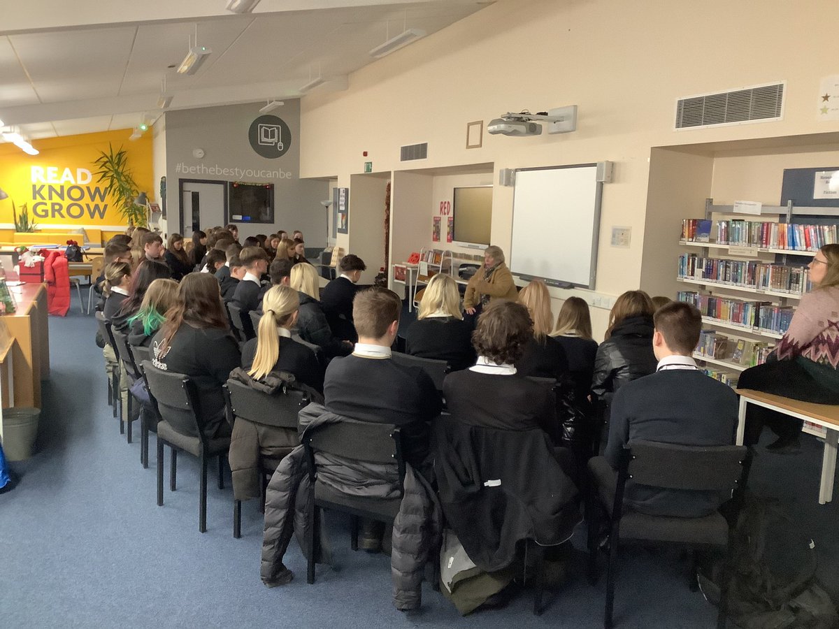 Our N4/5 <a href="/Boness_Academy/">Bo'ness Academy</a> pupils attending a visit from our local MSP <a href="/MichelleThomson/">Michelle Thomson</a> as part of their Democracy in Scotland unit! <a href="/BA_SocialSubs/">BA Social Subjects & RMPS</a>