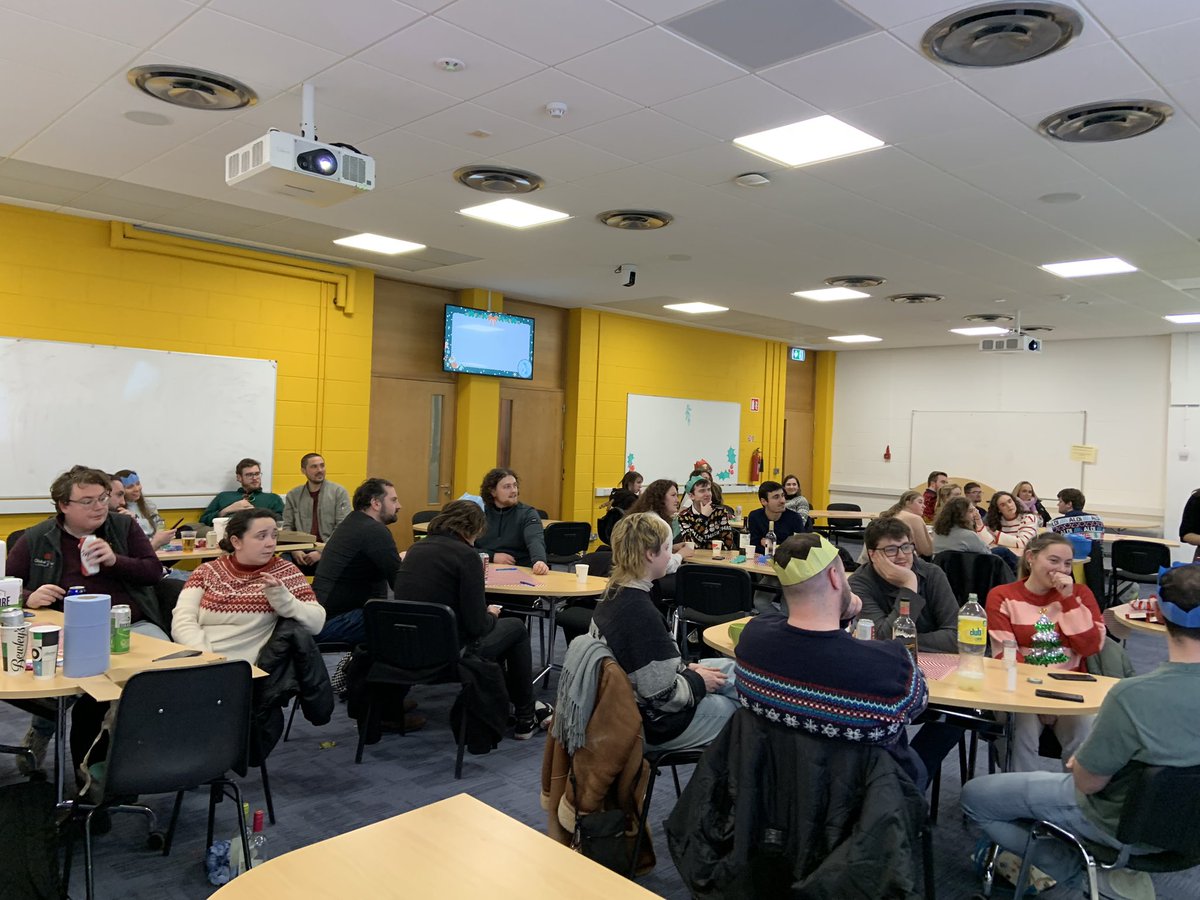 PGAC DCU (Postgraduate Association of Chemistry) (@pgac_dcu) on Twitter photo Let’s have a ‘mistle-toast’ for our quiz winners ! 🎄 🥂
Huge thank you to everyone who joined us last Friday at our #ChristmasQuiz 🥳!
It was great to see so many of our <a href="/DCUChemistry/">DCU School of Chemical Sciences</a> members getting into the Christmas spirit 🎅🏼
#AChemistryChristmas #RoundOfSantaPlause Let’s have a ‘mistle-toast’ for our quiz winners ! 🎄 🥂
Huge thank you to everyone who joined us last Friday at our #ChristmasQuiz 🥳!
It was great to see so many of our <a href="/DCUChemistry/">DCU School of Chemical Sciences</a> members getting into the Christmas spirit 🎅🏼
#AChemistryChristmas #RoundOfSantaPlause